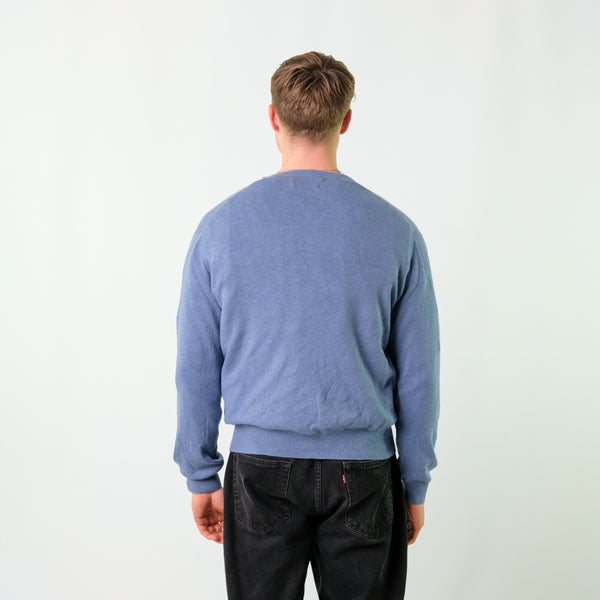 Blue y2ks Polo Ralph Lauren Knit Sweatshirt (L)